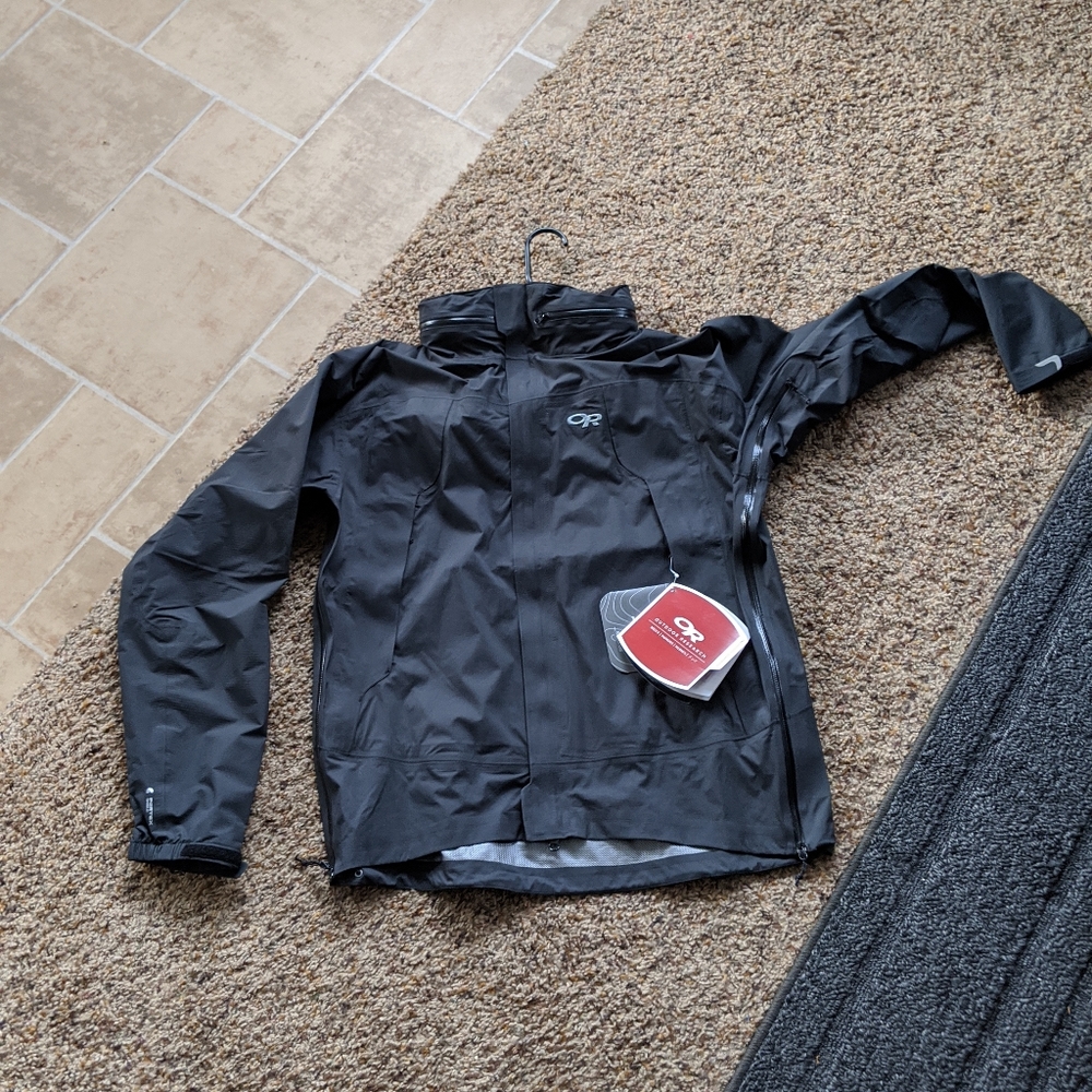 Outdoor Research rain jacket